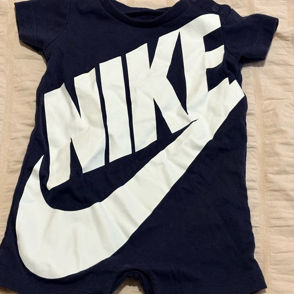 Nike Dark Blue Infant Romper